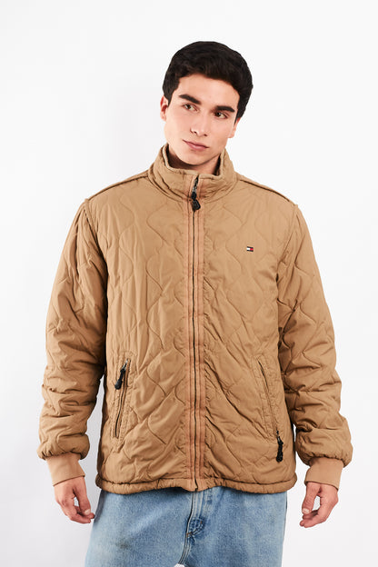 2007 Vintage Tommy Hilfiger Performance Cream Puffer Jacket (M/L)