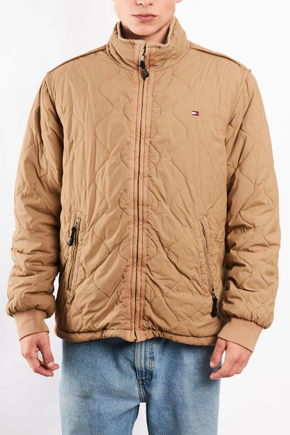 2007 Vintage Tommy Hilfiger Performance Cream Puffer Jacket (M/L)