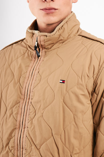 2007 Vintage Tommy Hilfiger Performance Cream Puffer Jacket (M/L)