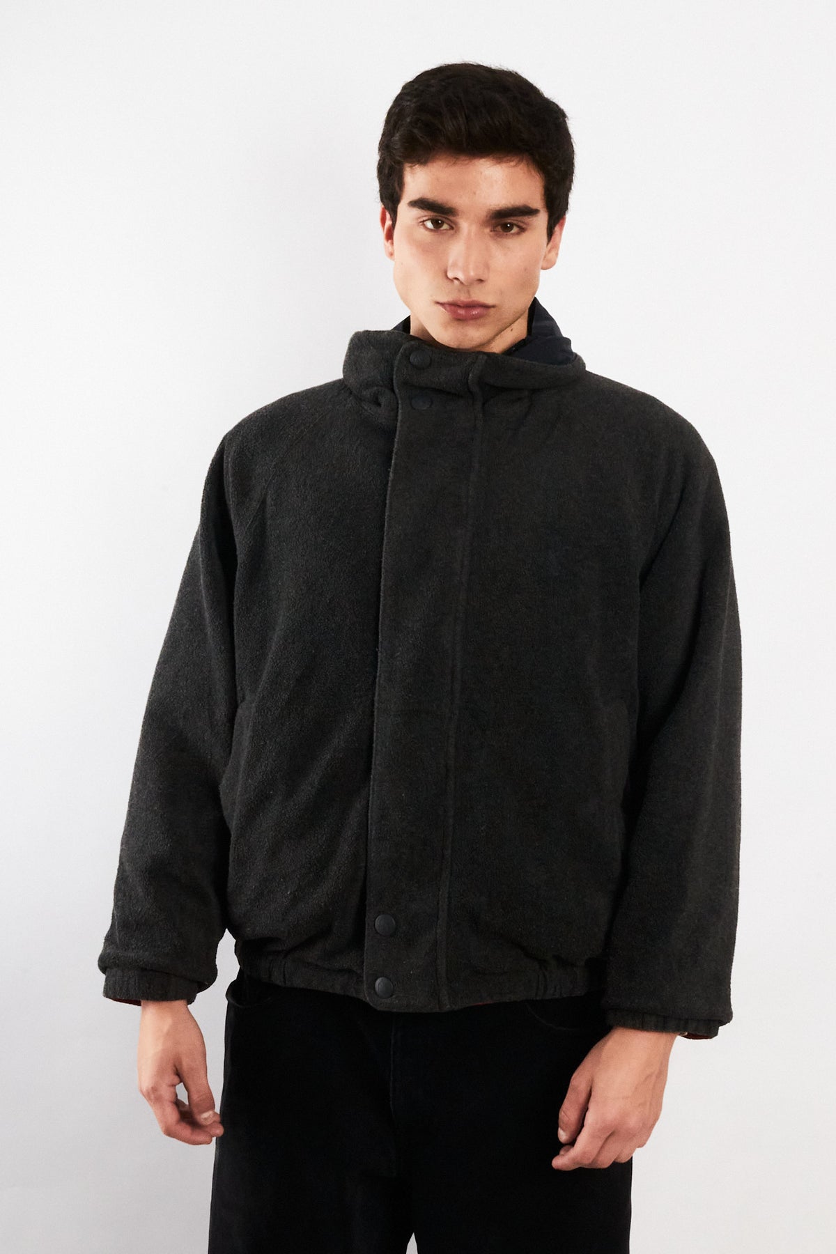 1990 Vintage Nautica Challenge J-Clas Reversible Spellout/ Polar Jacket (M)
