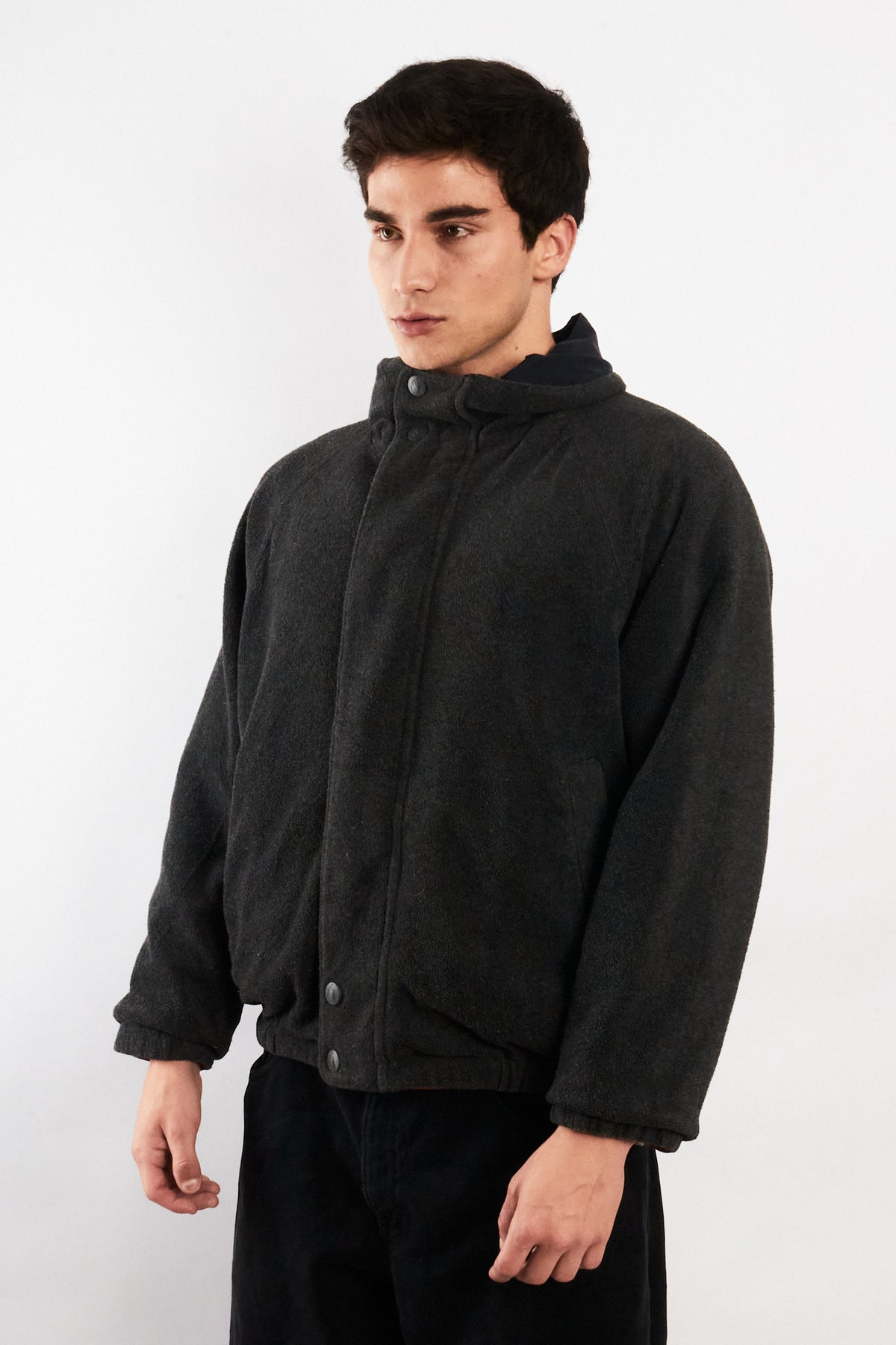 1990 Vintage Nautica Challenge J-Clas Reversible Spellout/ Polar Jacket (M)