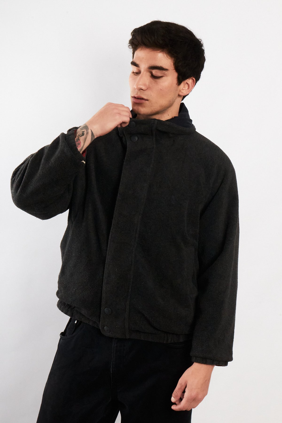 1990 Vintage Nautica Challenge J-Clas Reversible Spellout/ Polar Jacket (M)