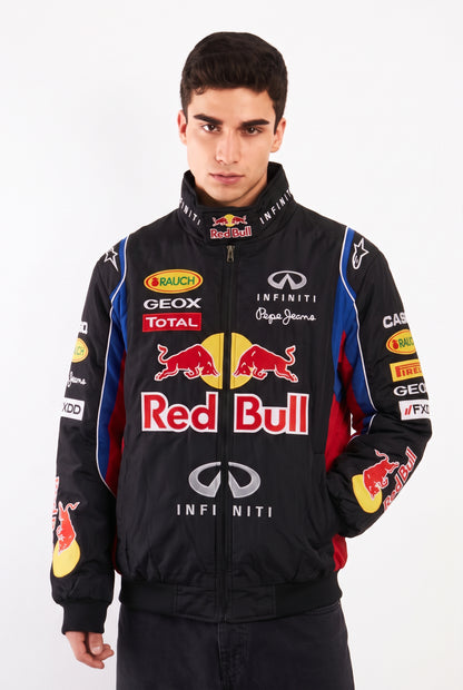 F1 Red Bull Infiniti "Vettel" Black Edition Racing Jacket