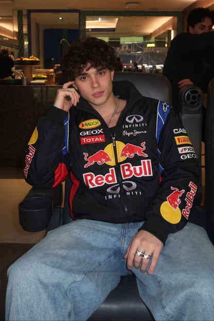 F1 Red Bull Infiniti "Vettel" Black Edition Racing Jacket