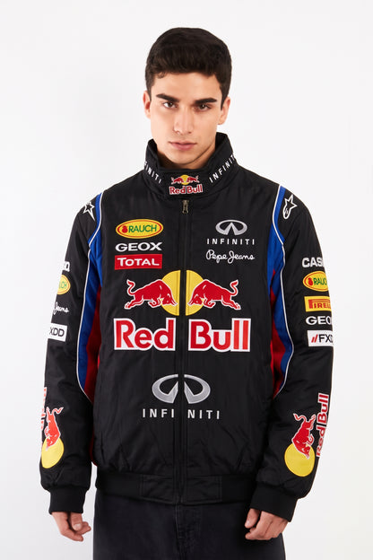 F1 Red Bull Infiniti "Vettel" Black Edition Racing Jacket