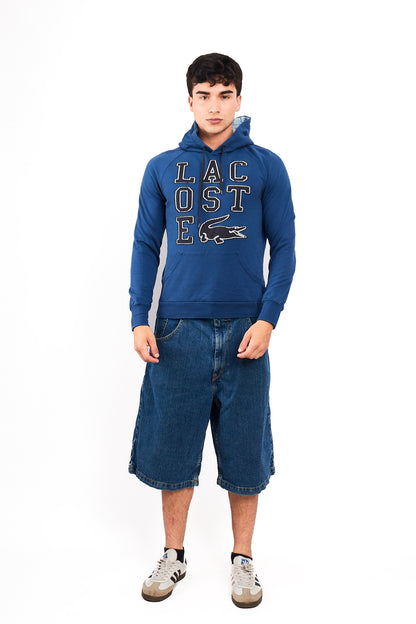 2000 Lacoste Big Logo Hoodie (M)