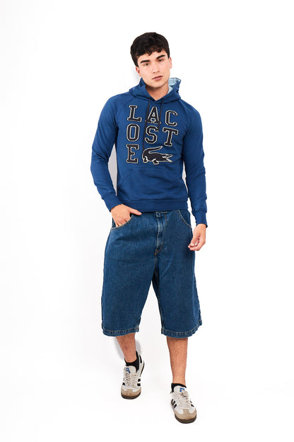 2000 Lacoste Big Logo Hoodie (M)