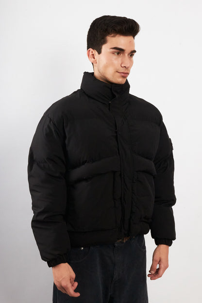 Stone Island Black Impermeable Down Puffer Jacket (M)