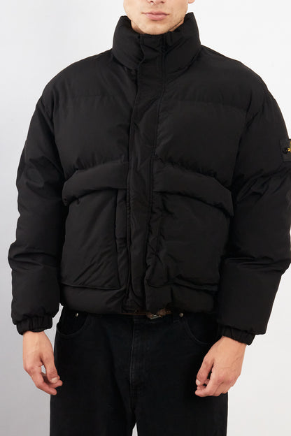 Stone Island Black Impermeable Down Puffer Jacket (M)