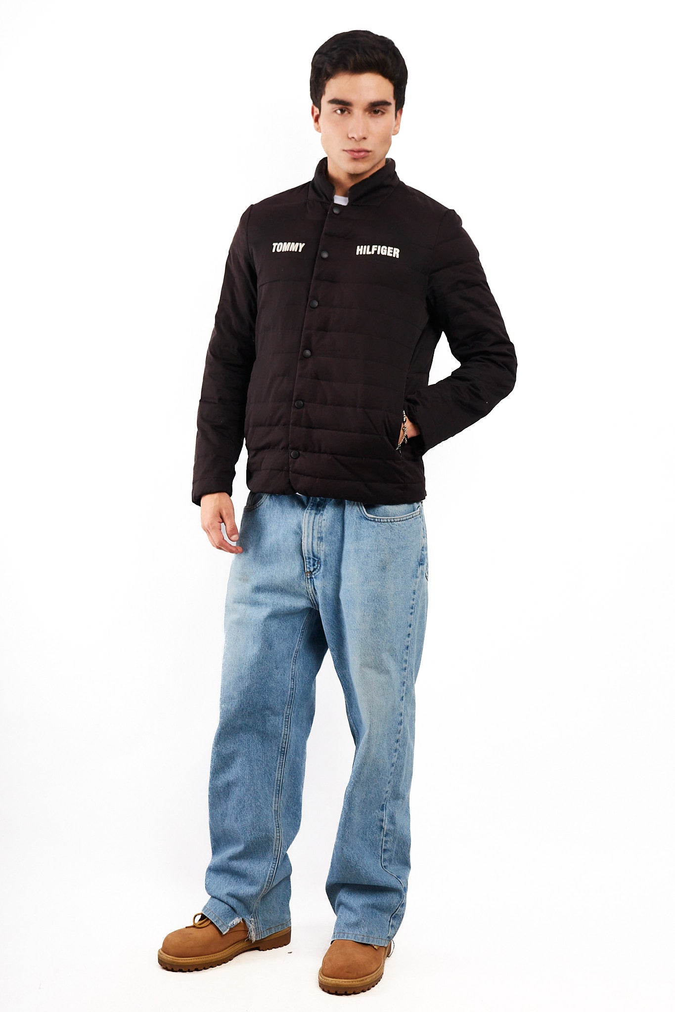 2000 Vintage Tommy Hilfiger Puffer Jacket (S)