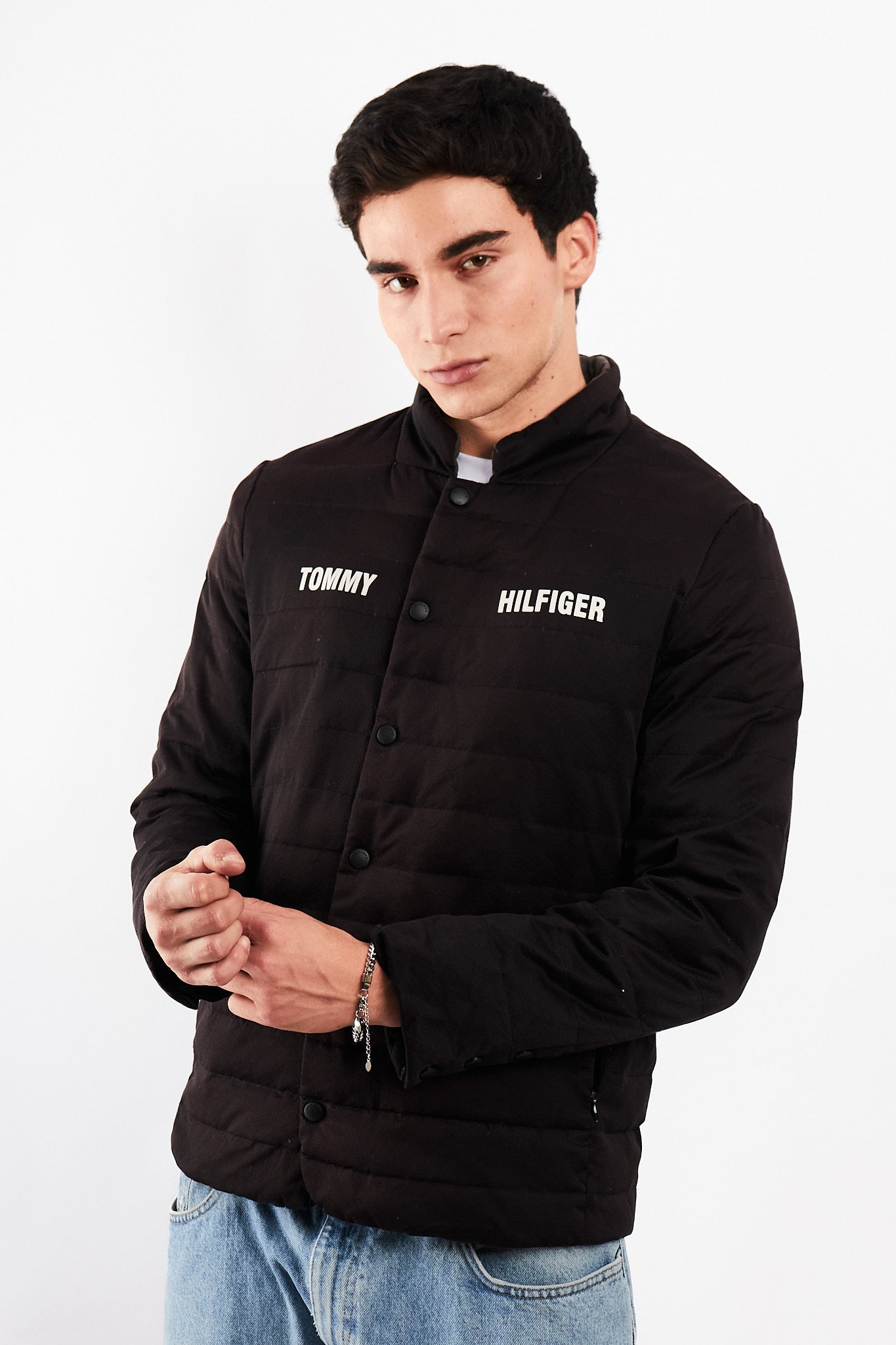2000 Vintage Tommy Hilfiger Puffer Jacket (S)