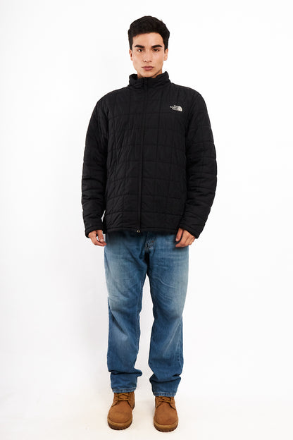 2000 Vintage North Face Graphite Puffer Jacket (L/XL)