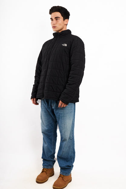 2000 Vintage North Face Graphite Puffer Jacket (L/XL)