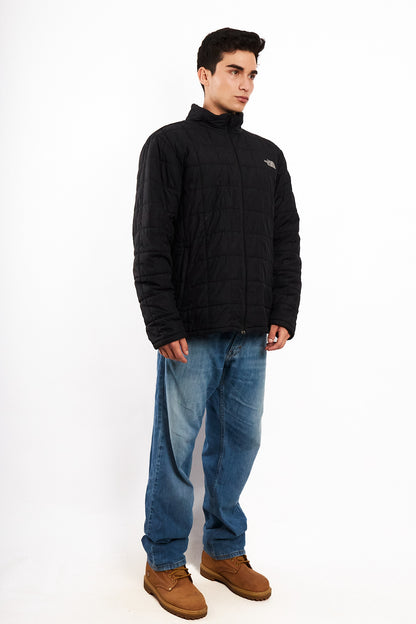2000 Vintage North Face Graphite Puffer Jacket (L/XL)