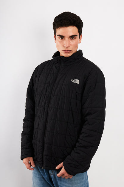 2000 Vintage North Face Graphite Puffer Jacket (L/XL)