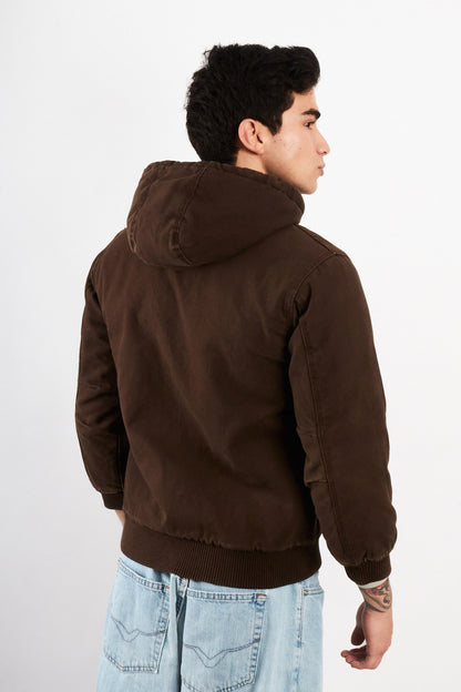 2000 Vintage Carhartt Chocolate Active Jacket (S)