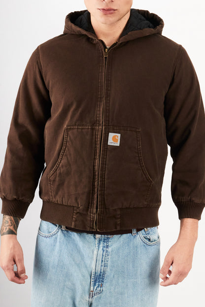 2000 Vintage Carhartt Chocolate Active Jacket (S)