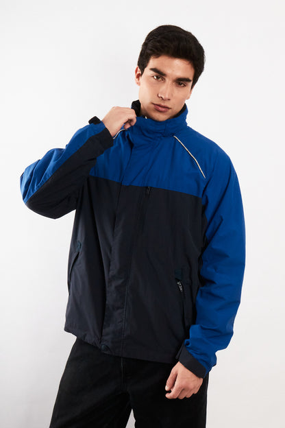 2000 Vintage Nautica Big Logo Reversible Impermeable Jacket (M/L)