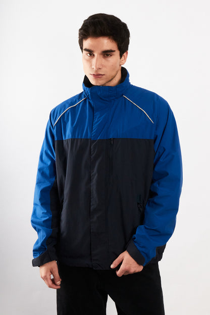 2000 Vintage Nautica Big Logo Reversible Impermeable Jacket (M/L)