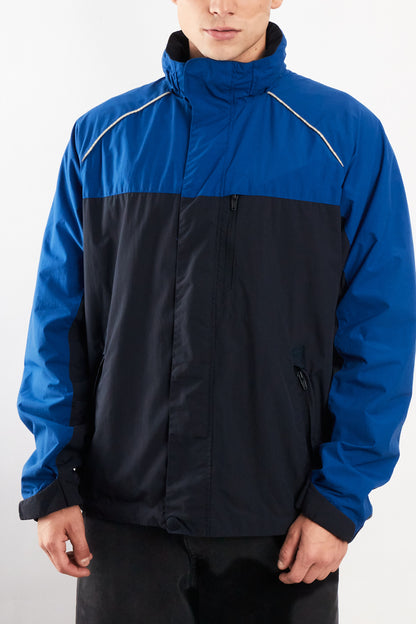 2000 Vintage Nautica Big Logo Reversible Impermeable Jacket (M/L)