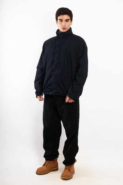 2000 Vintage Nautica Big Logo Reversible Impermeable Jacket (M/L)