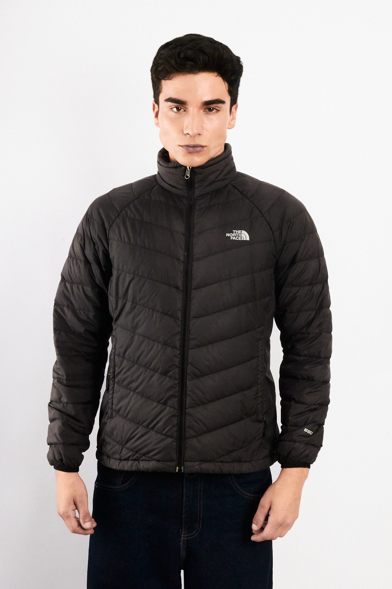 2000 Vintage North Face 550 Goose Down Puffer Jacket (M)