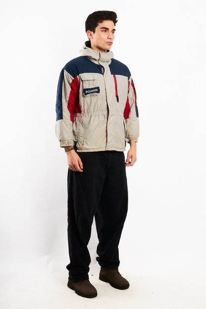 2000 Vintage Columbia Colorblock Padded Jacket (S/M)