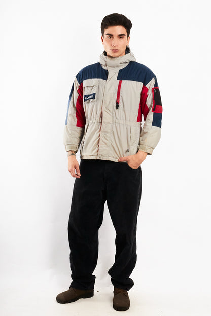2000 Vintage Columbia Colorblock Padded Jacket (S/M)