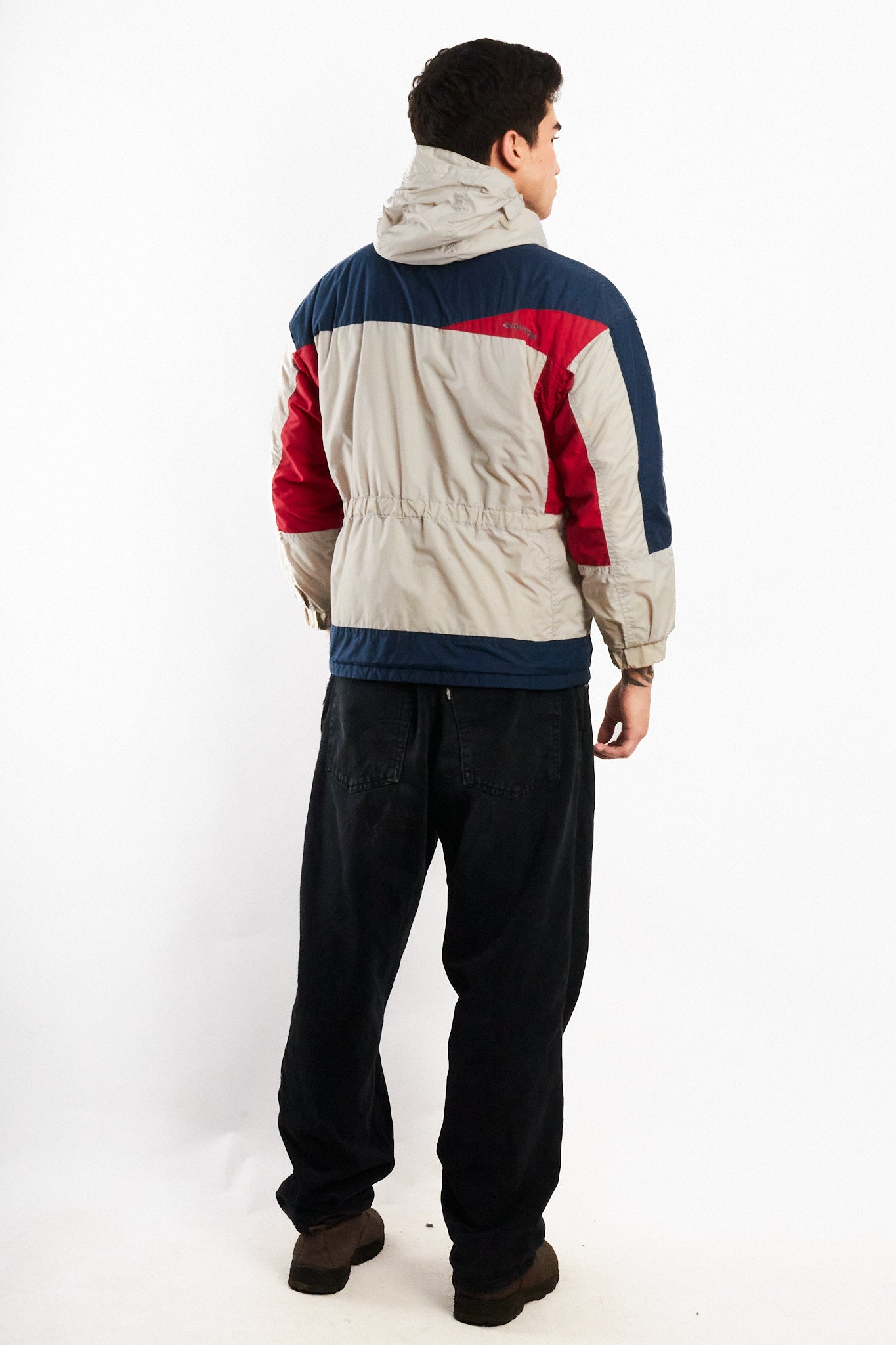 2000 Vintage Columbia Colorblock Padded Jacket (S/M)