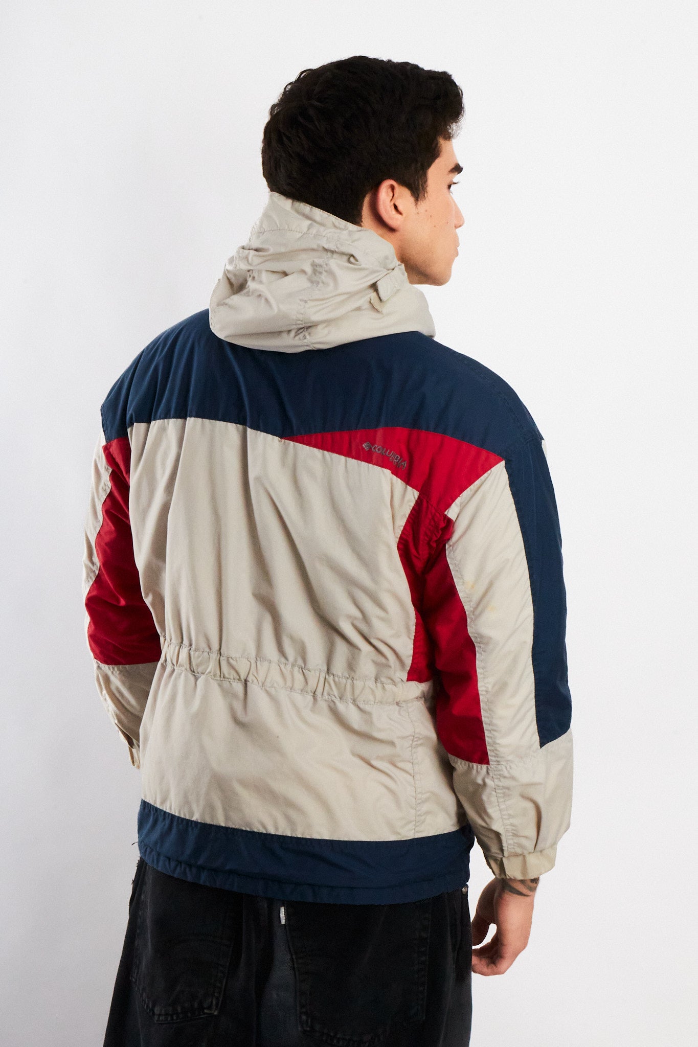 2000 Vintage Columbia Colorblock Padded Jacket (S/M)