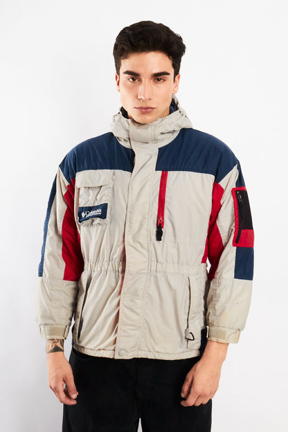2000 Vintage Columbia Colorblock Padded Jacket (S/M)