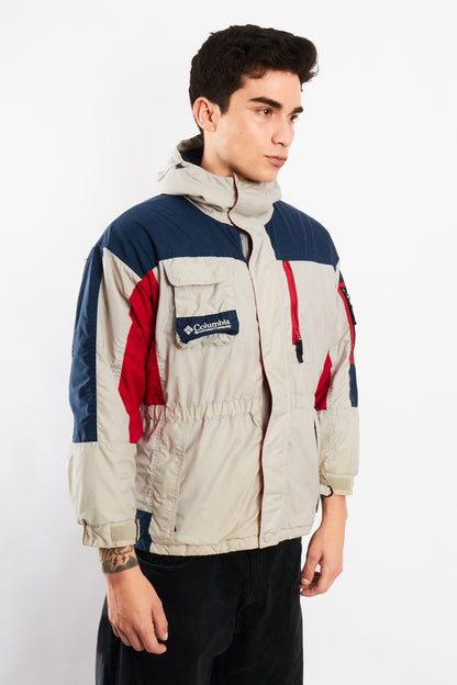 2000 Vintage Columbia Colorblock Padded Jacket (S/M)