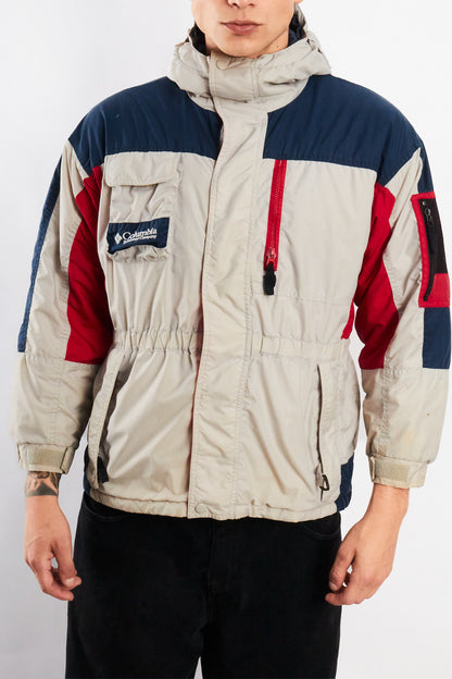 2000 Vintage Columbia Colorblock Padded Jacket (S/M)