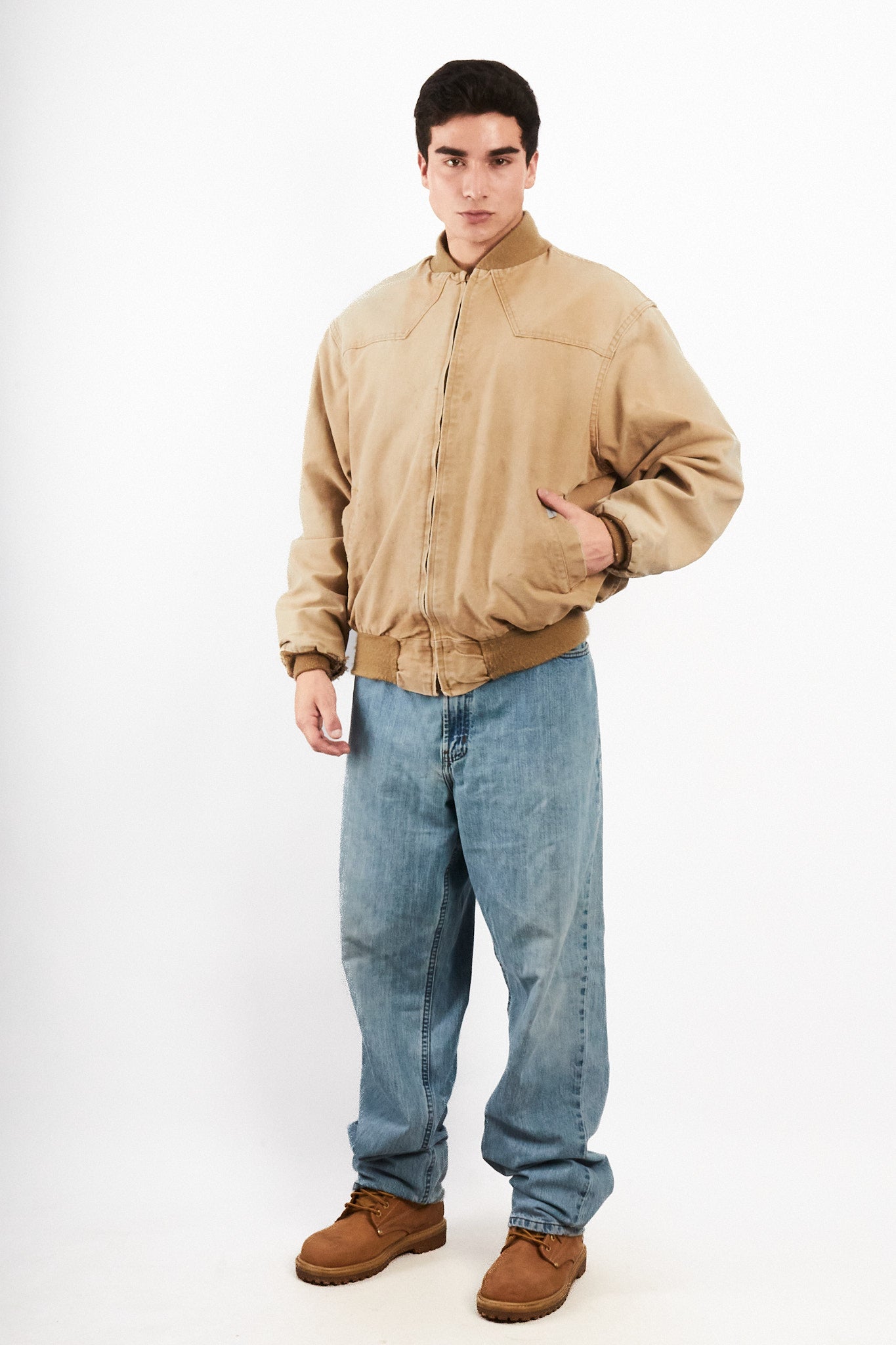1989 Vintage Carhartt Santa Fe 100 years Anniversary Jacket (L/XL)