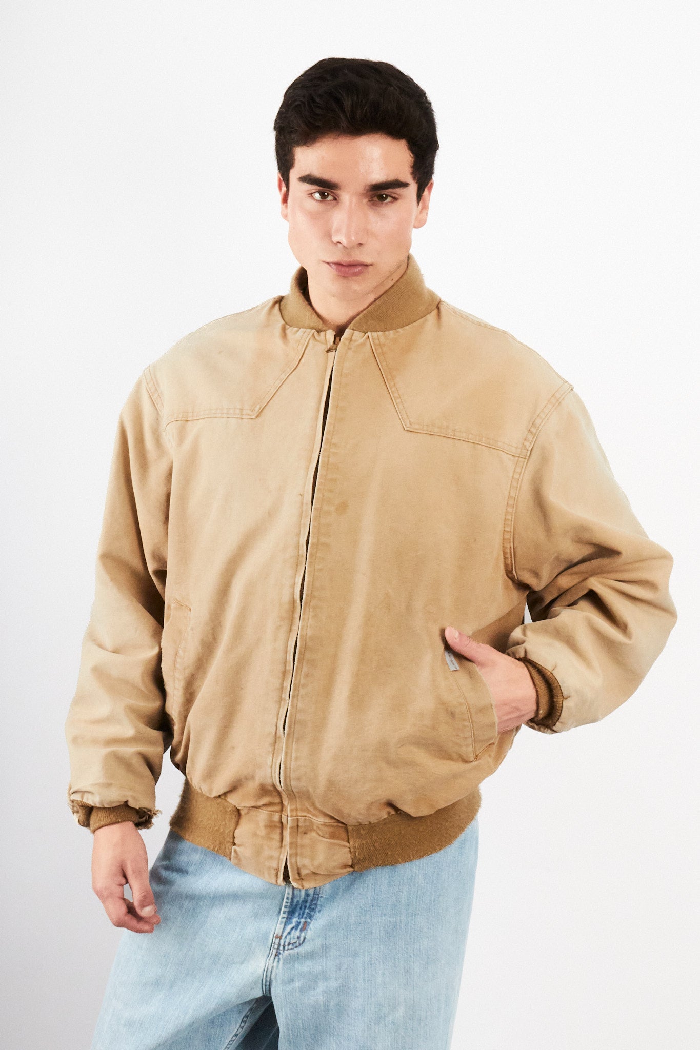 1989 Vintage Carhartt Santa Fe 100 years Anniversary Jacket (L/XL)