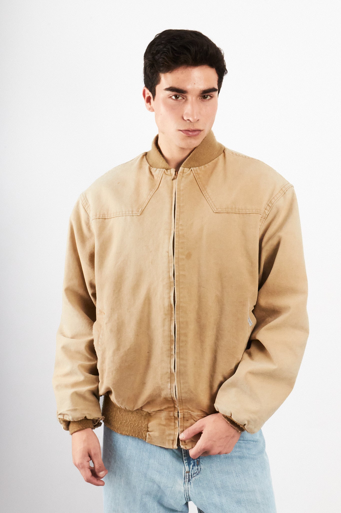 1989 Vintage Carhartt Santa Fe 100 years Anniversary Jacket (L/XL)