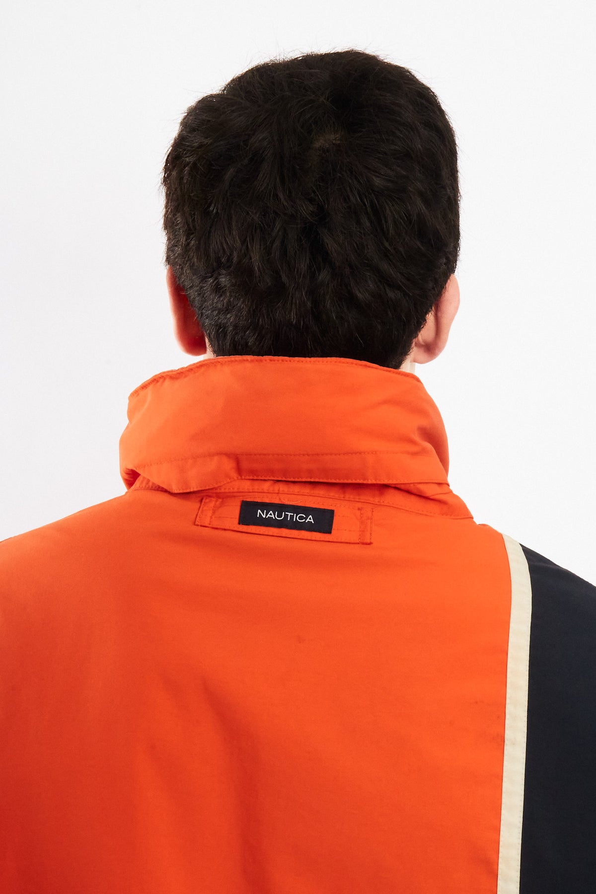 2000 Vintage Nautica Impermeable Colorblock NS-83 Reversible Jacket (L/XL)