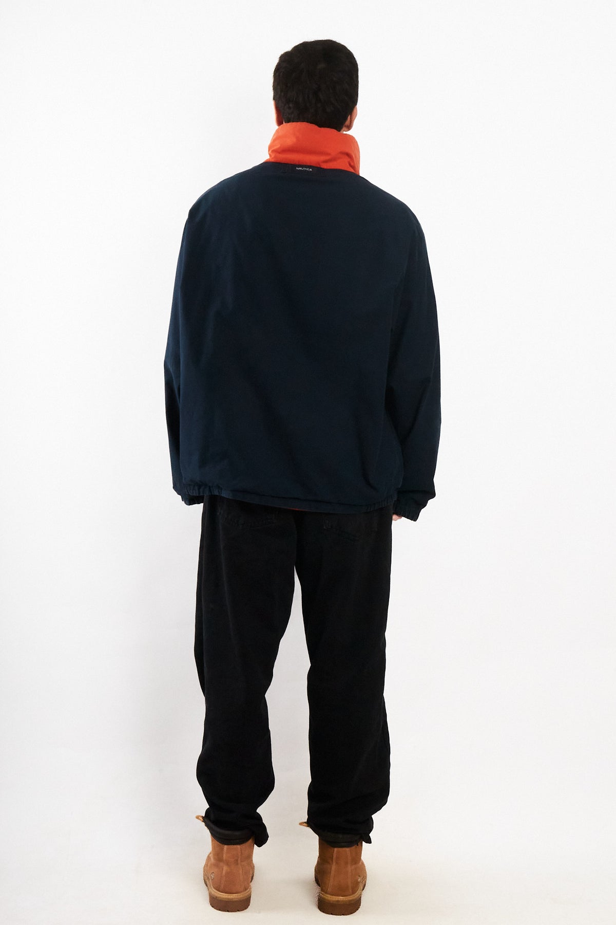 2000 Vintage Nautica Impermeable Colorblock NS-83 Reversible Jacket (L/XL)