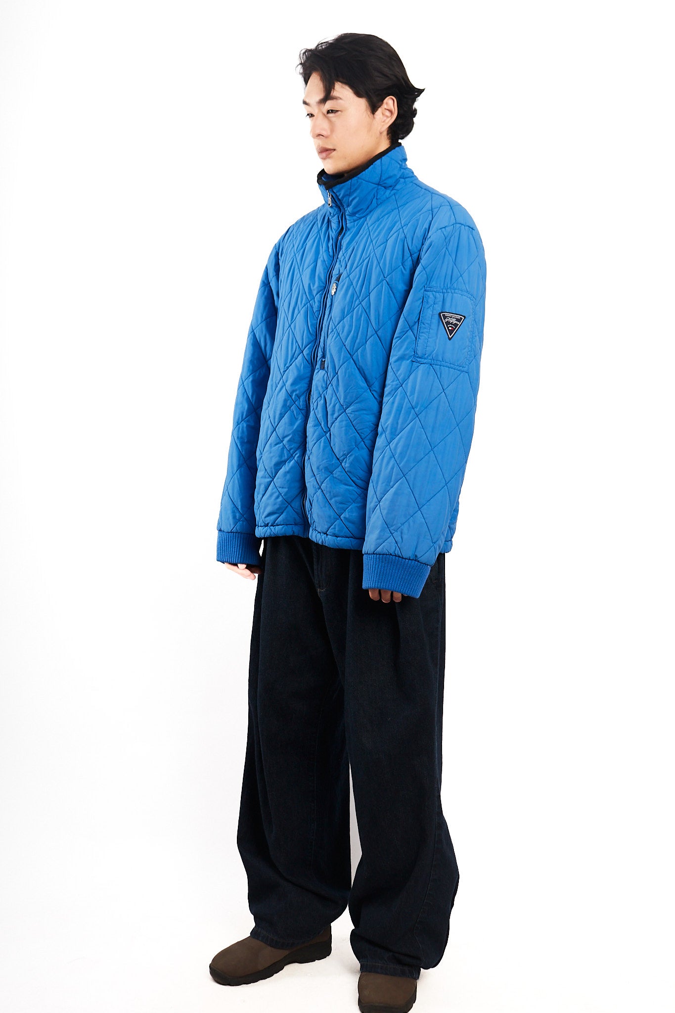 2000 Vintage Tommy Hilfiger Royal Blue Puffer Jacket(L/XL)