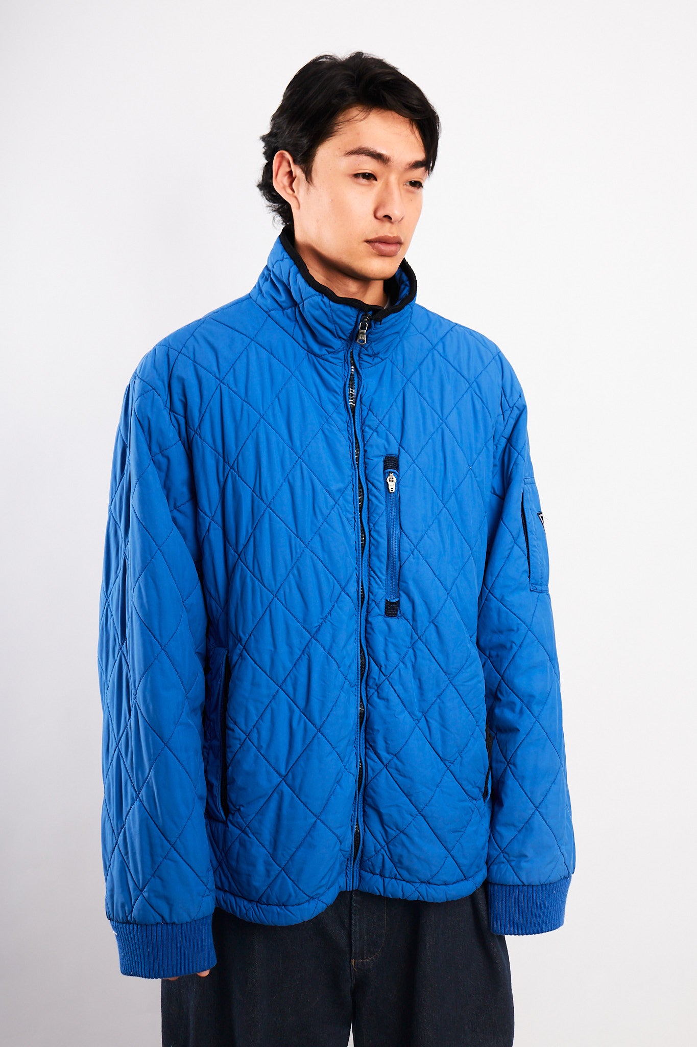 2000 Vintage Tommy Hilfiger Royal Blue Puffer Jacket(L/XL)