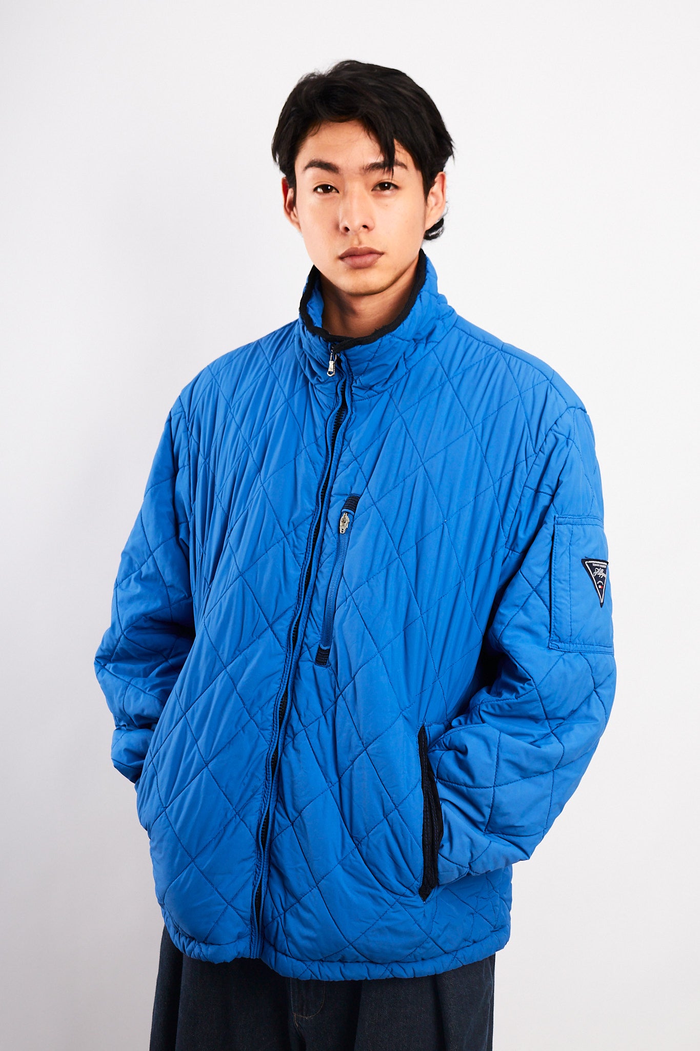 2000 Vintage Tommy Hilfiger Royal Blue Puffer Jacket(L/XL)