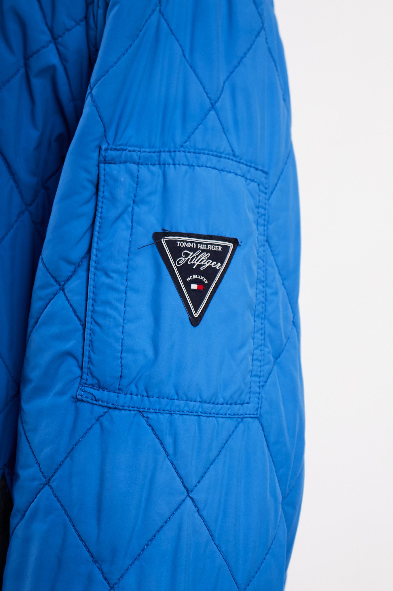 2000 Vintage Tommy Hilfiger Royal Blue Puffer Jacket(L/XL)