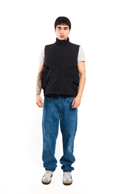 2023 Adidas Black Puffer Vest (M)