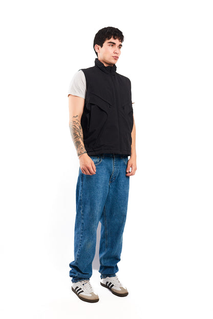 2023 Adidas Black Puffer Vest (M)