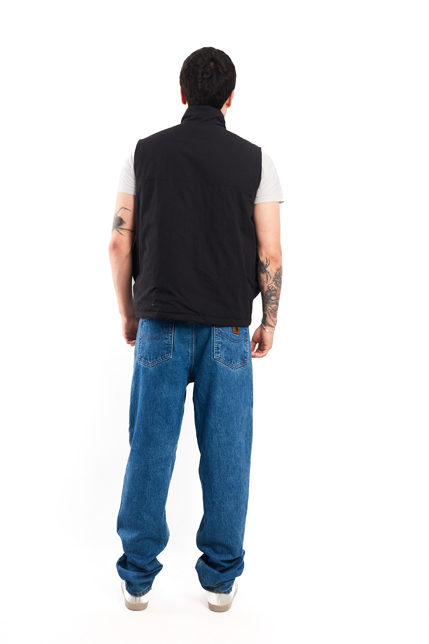 2023 Adidas Black Puffer Vest (M)