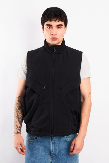 2023 Adidas Black Puffer Vest (M)