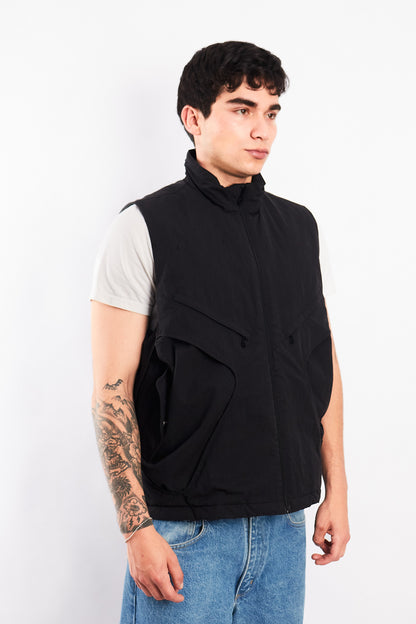 2023 Adidas Black Puffer Vest (M)