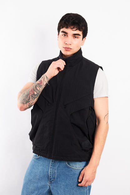 2023 Adidas Black Puffer Vest (M)