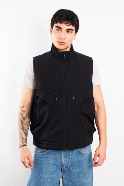 2023 Adidas Black Puffer Vest (M)