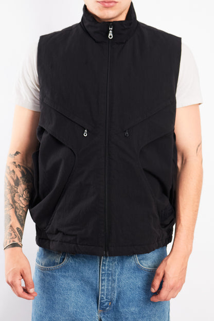 2023 Adidas Black Puffer Vest (M)